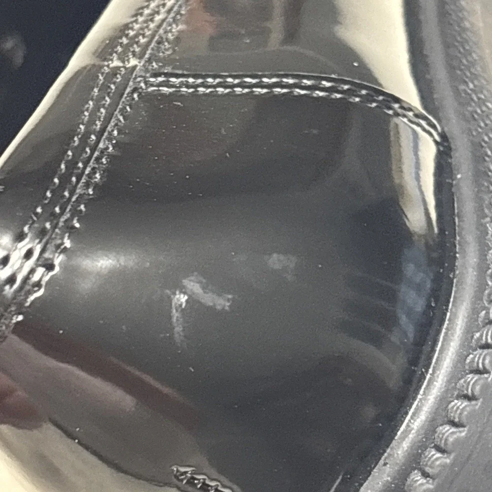 Marc Fisher Calixy Slip On Loafers Black White Women's Size 6.5 New Without Box